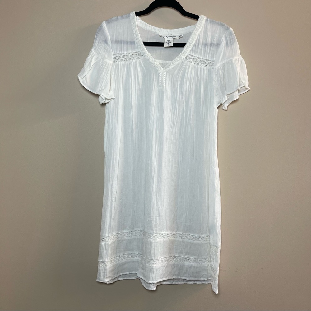Label of Graded Goods White Lace Dress